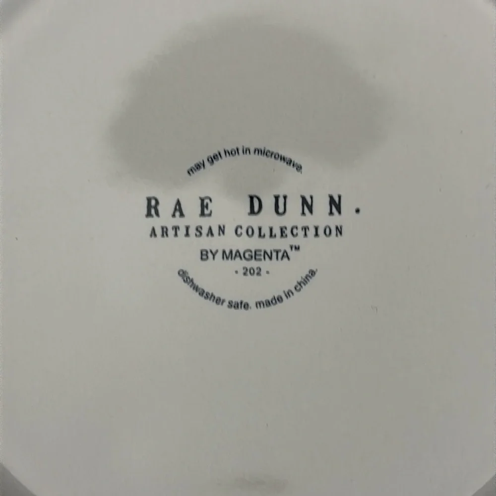 New Rae Dunn Medium Dog Dish Set